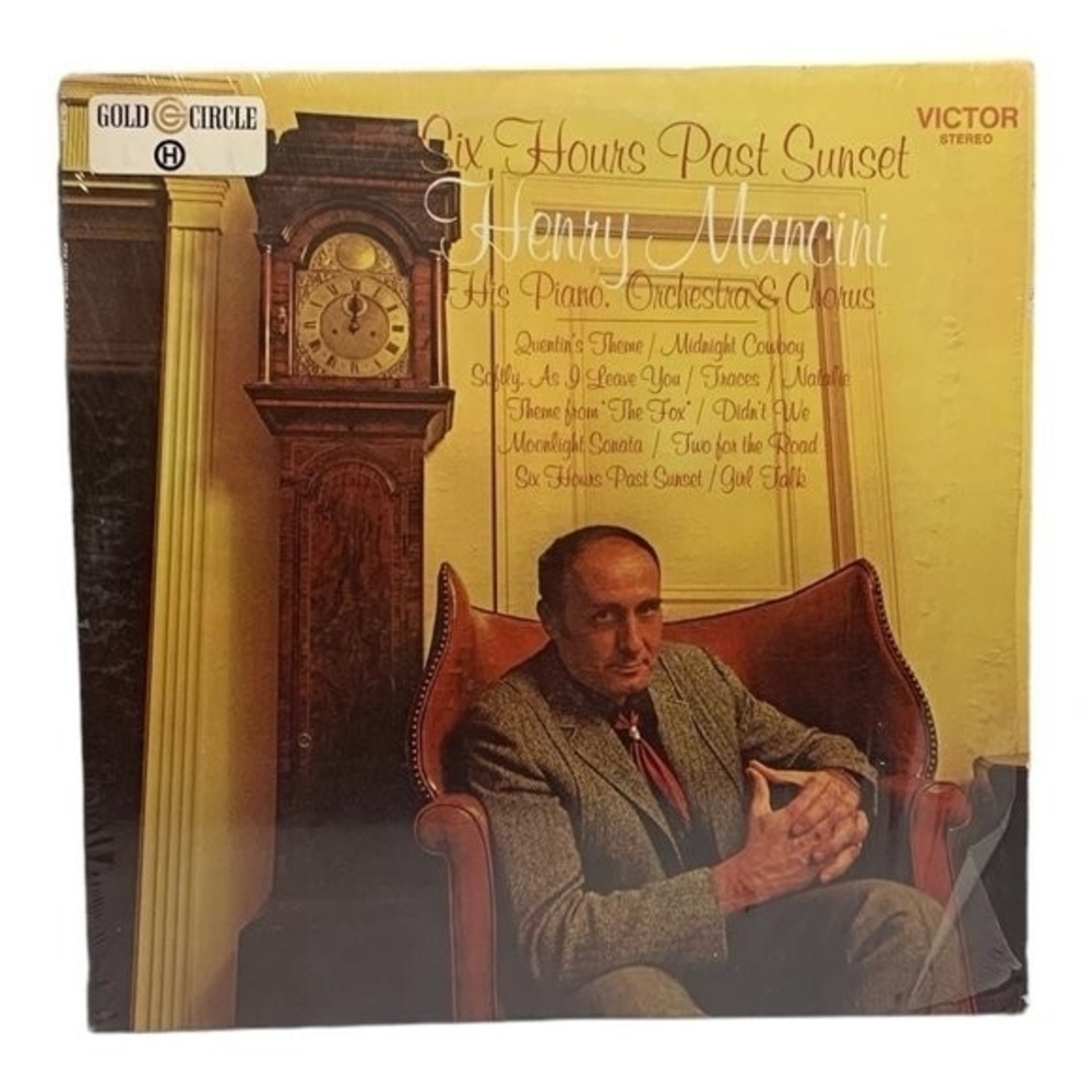 LP Henry Mancini And His Orchestra ‎- Six Hours Past Sunset Vinyl Record